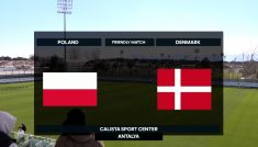 Polska – Dania, mecz towarzyski U21 [SKRÓT]