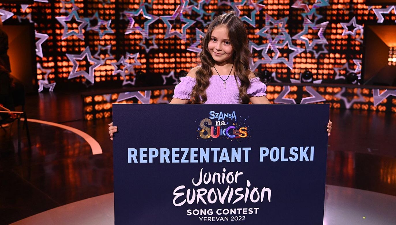 Laura Bączkiewicz, reprezentantka Polski na Eurowizji Junior 2022 (fot. TVP)