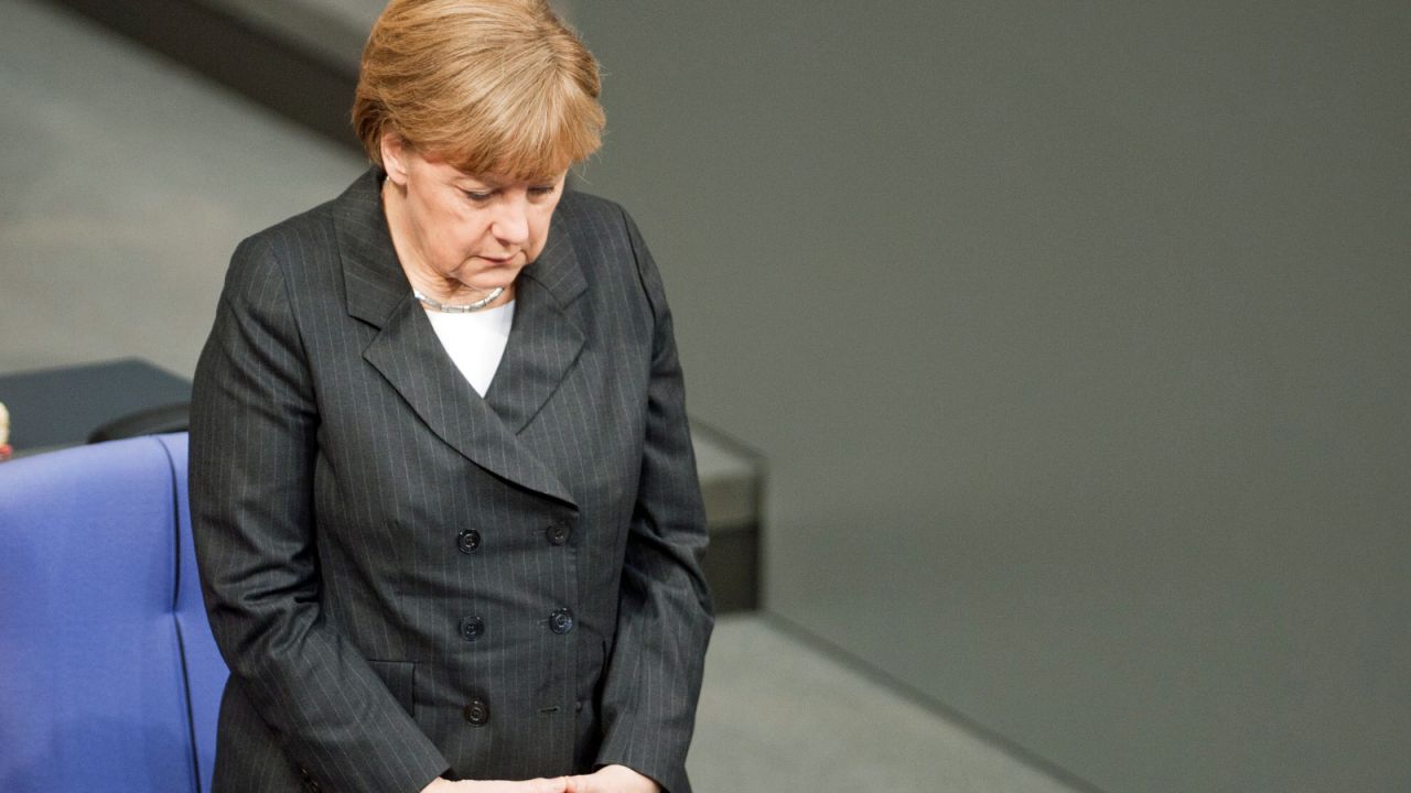 Angela Merkel jest kanclerzem Niemiec od 9 lat (fot. PAP/EPA/MAURIZIO GAMBARINI)