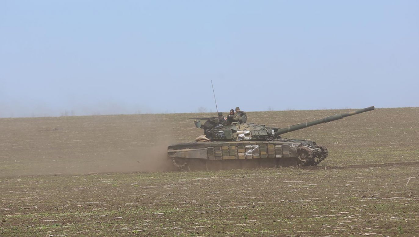 Rosyjskie siły prawdopodobnie nie „wyzwolą” Donbasu do lata (fot. Leon Klein/Anadolu Agency via Getty Images)