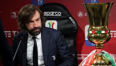 Trener Juventusu Andrea Pirlo przed finałem Pucharu Włoch z Atalantą Bergamo (for. Getty)