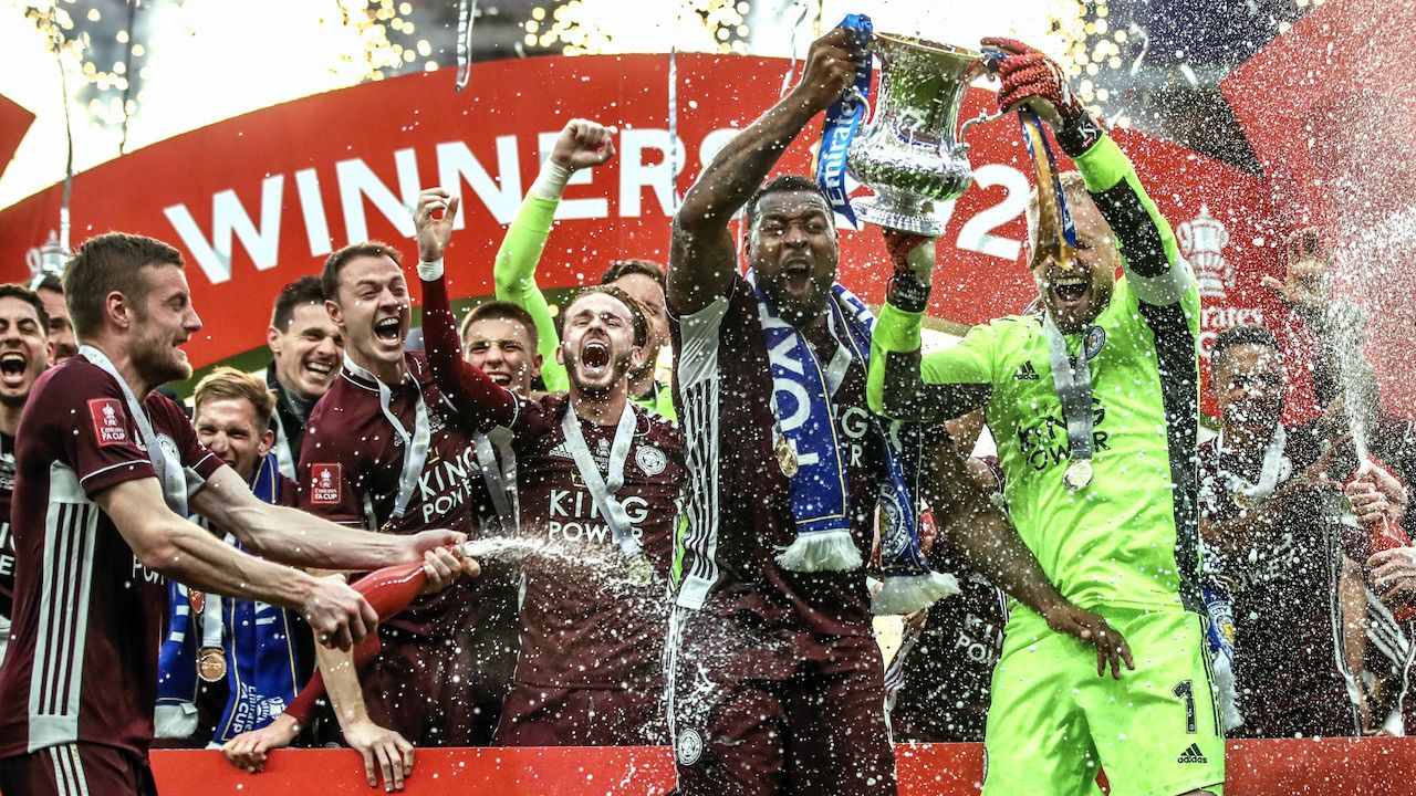 Piłkarze Leicester City sięgnęli po Puchar Anglii (fot. PAP/EPA) Piłkarze Leicester City sięgnęli po Puchar Anglii (fot. PAP/EPA)