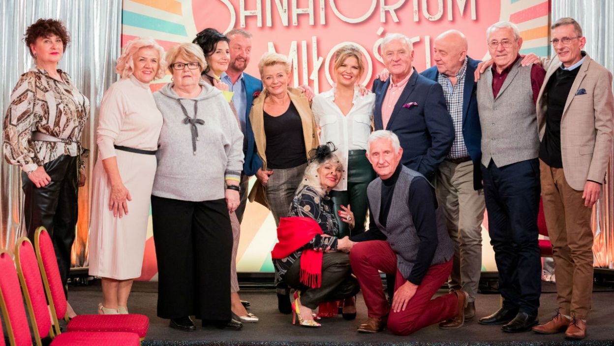 Podczas uzdrowiskowego pokazu mody wszyscy wyglądali zjawiskowo (fot. TVP)