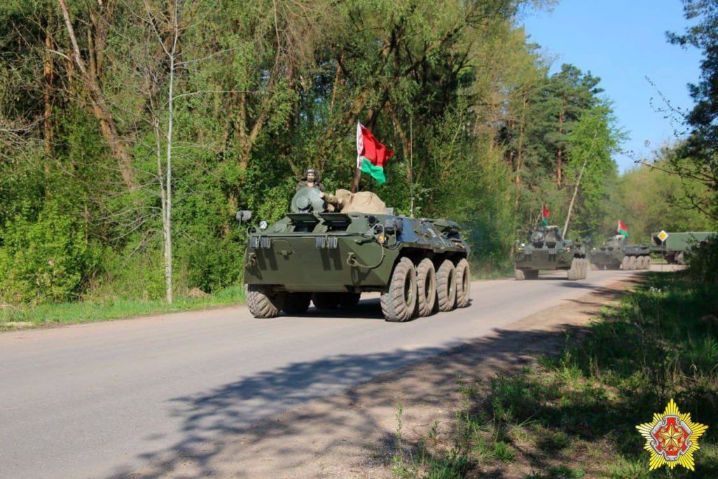 Здымак мае ілюстрацыйны характар. Правяранне баявой гатовасці Узброеных сілаў Беларусі. 21 чэрвеня 2024 года. (Фота: Министерство обороны Республики Беларусь / Telegram)