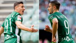 Damian Warchoł i Przemysław Banaszak (fot. Adriana Ficek/Śląsk Wrocław)