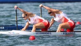 Sylwia Szczerbińska i Dorota Borowska (fot. PAP)