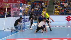 Piłka ręczna, Orlen Puchar Polski, Kalisz – finał kobiet: Zagłębie Lubin – MKS Lublin (fot. TVP SPORT)