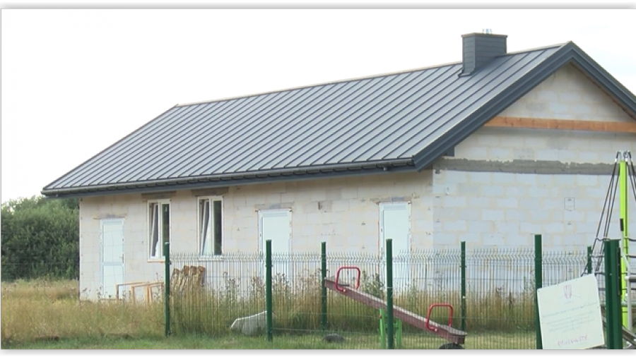 Gmina Opinogóra Górna buduje świetlicę wiejską w Przedwojewie