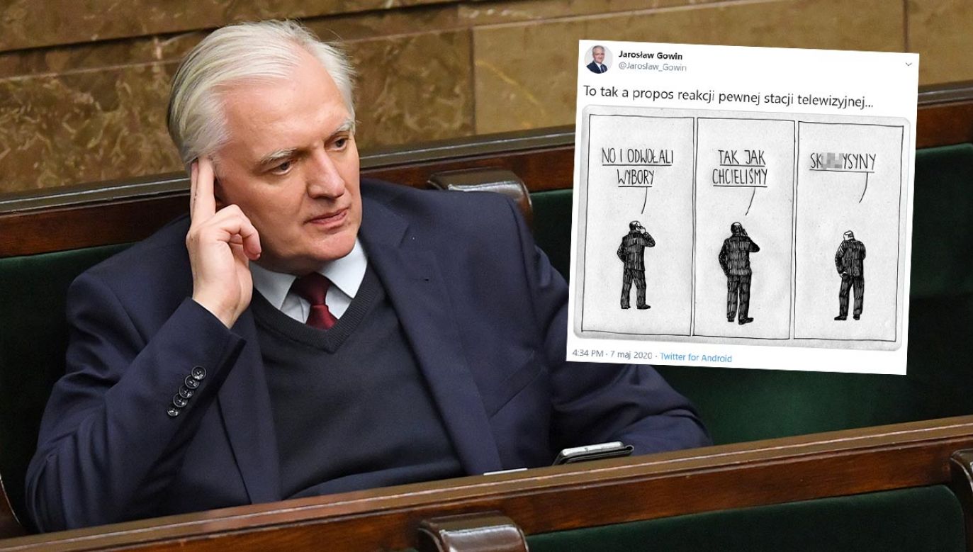 Odwolali Wybory Jak Chcielismy Sk Ny Gowin Zartuje Z Reakcji Stacji Tv Wieszwiecej Tvp Info