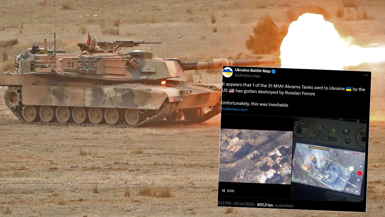 Wypłacono premię za zniszczenie pierwszego Abramsa. Miliony rubli