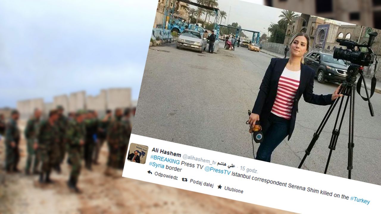 Dziennikarka zginęła w niedzielę (fot. PAP/EPA/SANA HANDOUT/Twitter/Ali Hashem)