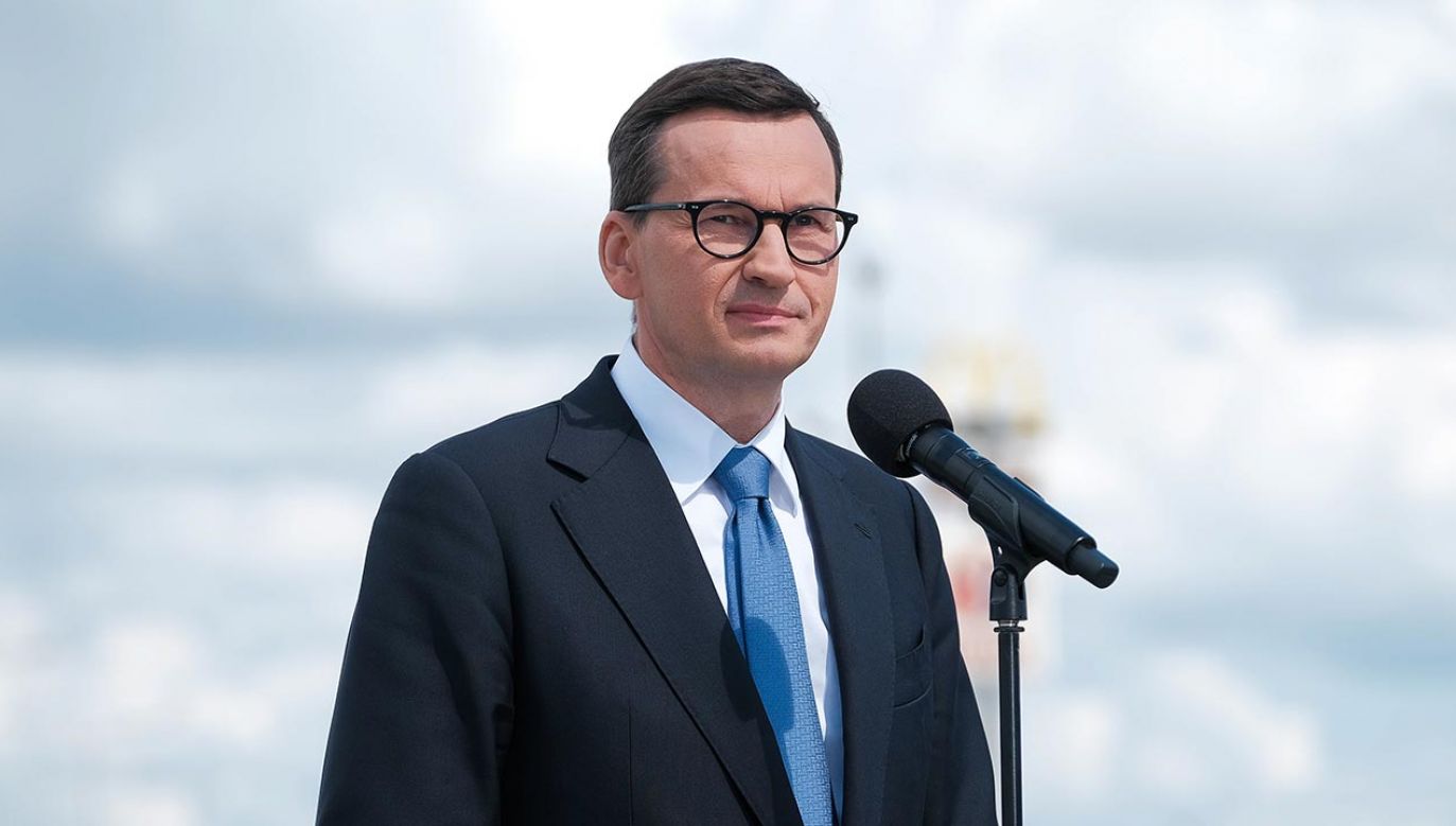 Premier Mateusz Morawiecki (fot. PAP/Mateusz Marek)