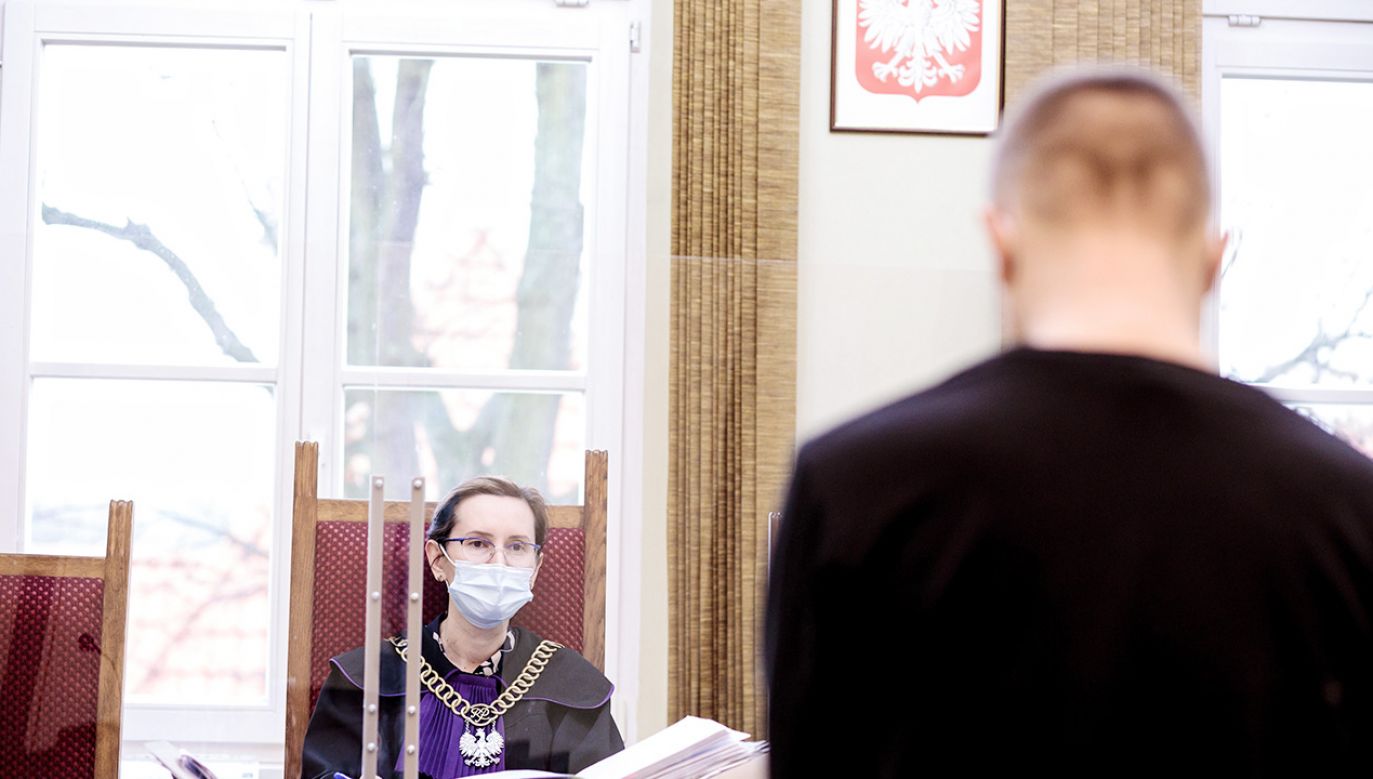 Rozprawa w sądzie w Wągrowcu ws. śmiertelnego wypadku dziennikarki (fot. PAP/Marek Zakrzewski)