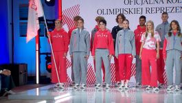 Kolekcja olimpijska Mediola-Cortina 2026 (fot. TVP SPORT) Prezentacja kolekcji olimpijskiej Polski na Zimowe Igrzyska Mediolan-Cortina 2026