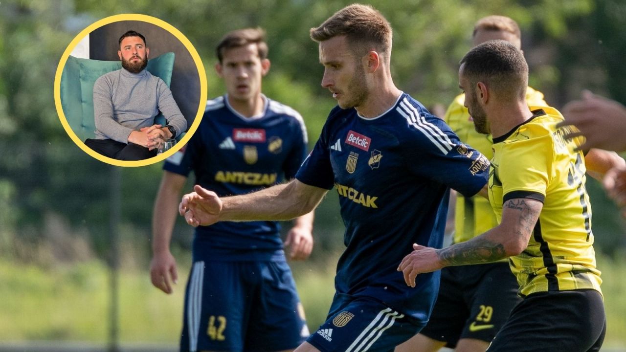 Michał Gościniak, trener KKS-u Kalisz (fot. KKS Kalisz)
