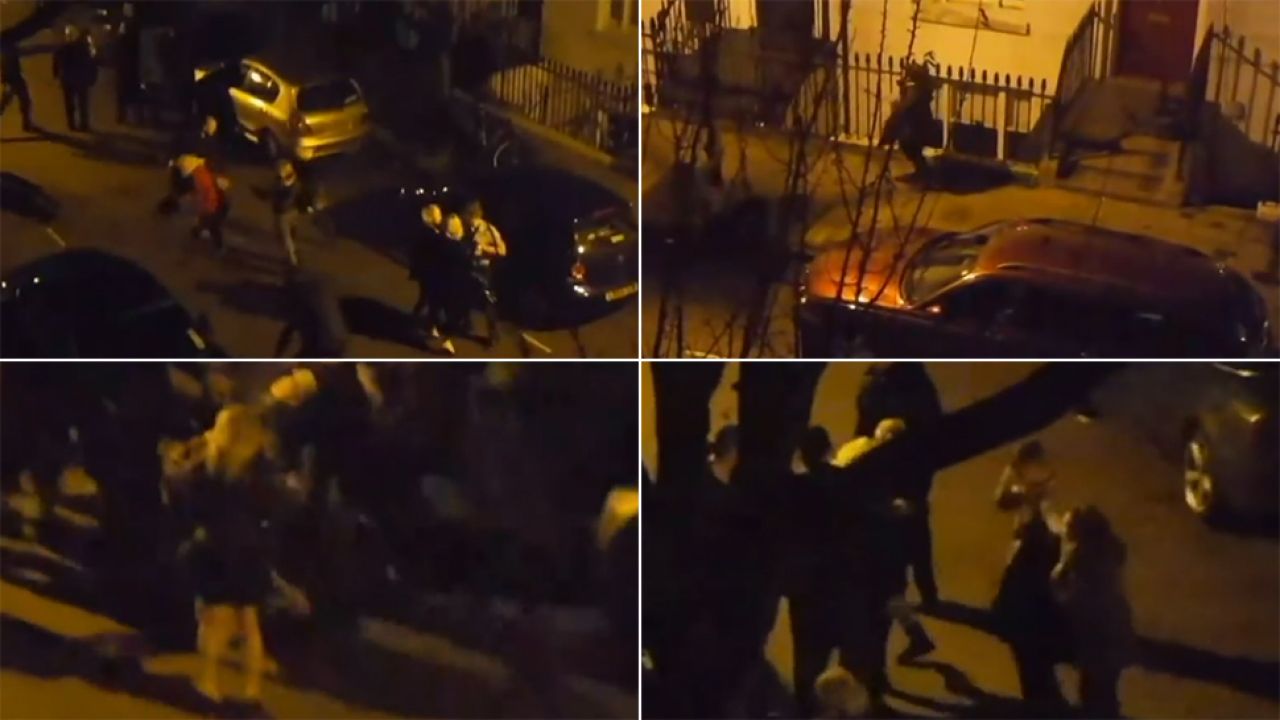 Przed polskim kościołem w Londynie doszło do wielkiej bijatyki po zabawie andrzejkowej (fot. youtube.com/Alarm fazer) Przed polskim kościołem w Londynie doszło do wielkiej bijatyki po zabawie andrzejkowej (fot. youtube.com/Alarm fazer)