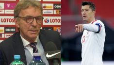 Zbigniew Boniek, Robert Lewandowski (fot. TVP/Getty)
