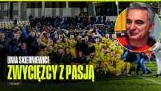 Trzecioligowa Unia Skierniewice zadziwia Polskę. Od B-klasy do 1/8 finału Pucharu Polski (fot. Unia Skierniewice)