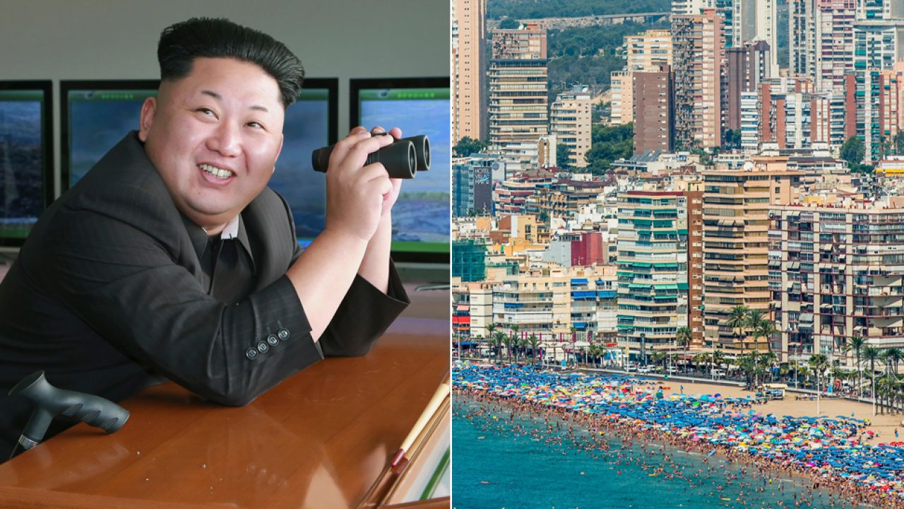 Kim Dzong Un chce stworzyć turystyczną riwierę w Korei Północnej (fot. KCNA/via Reuters/David Ramos/Getty Images)