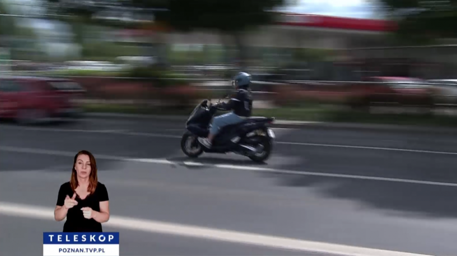 Tragedia za tragedią. Sezon motocyklowy w pełni (fot. TVP3 Poznań)