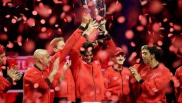 Drużyna Reszty Świata z Taylorem Fritzem (fot. Getty Images) Drużyna Reszty Świata z Taylorem Fritzem (fot. Getty Images)