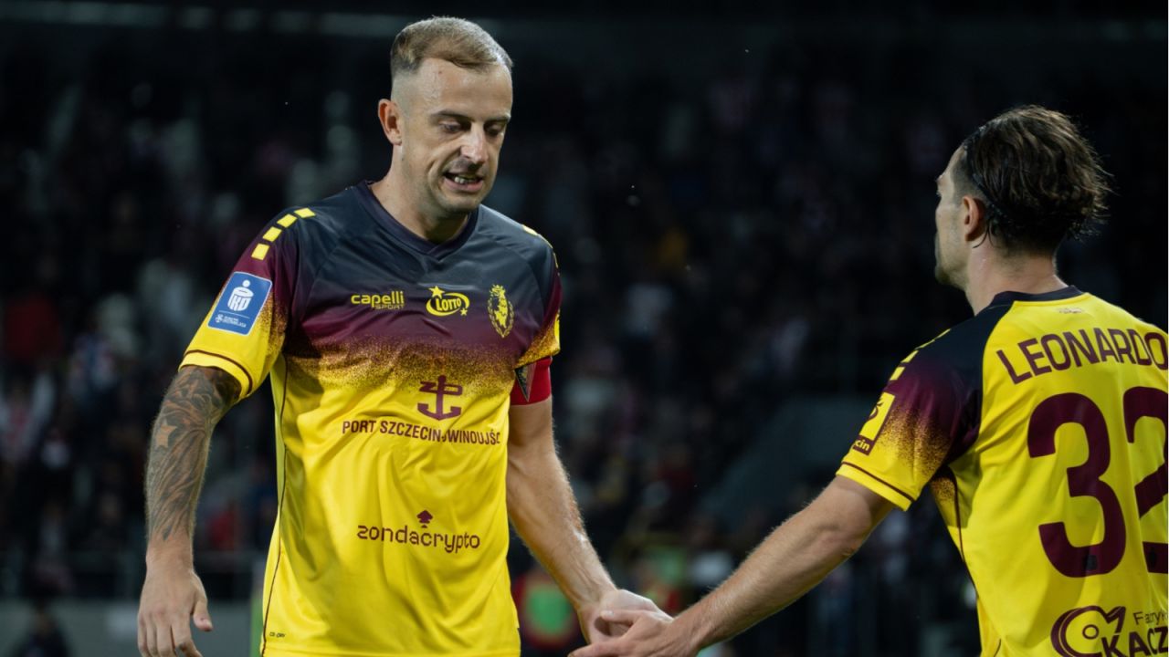 Kamil Grosicki w barwach Pogoni Szczecin (fot. Getty).