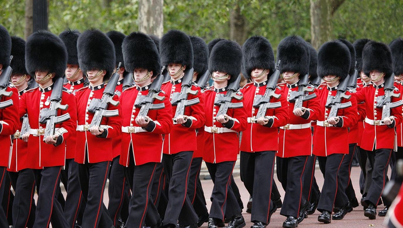 Gwardziści Coldstream Guards (fot. Shutterstock)