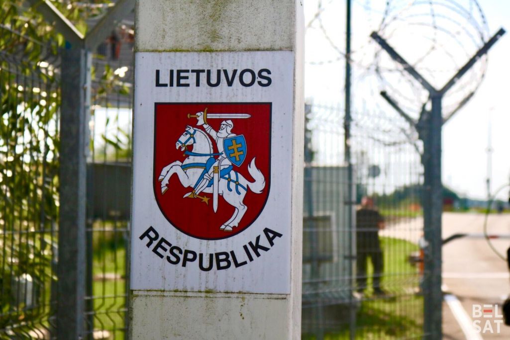 Літоўскі памежны пункт пропуску «Твярачус» (з беларускага боку – «Відзы») на мяжы з Беларуссю. 17 жніўня 2023 года. (Фота: Белсат)