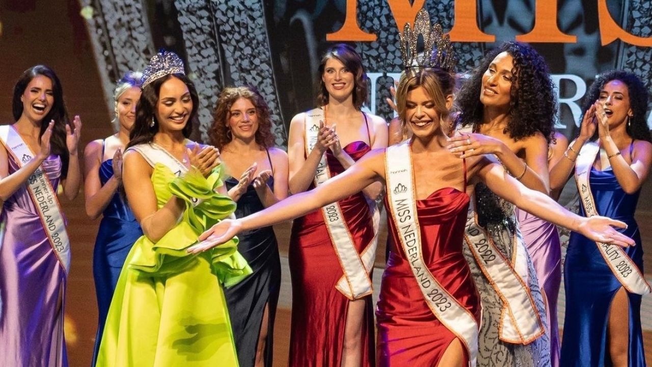 Shemale Beauty Pageant Nude - Biological man wins Miss Netherlands beauty pageant