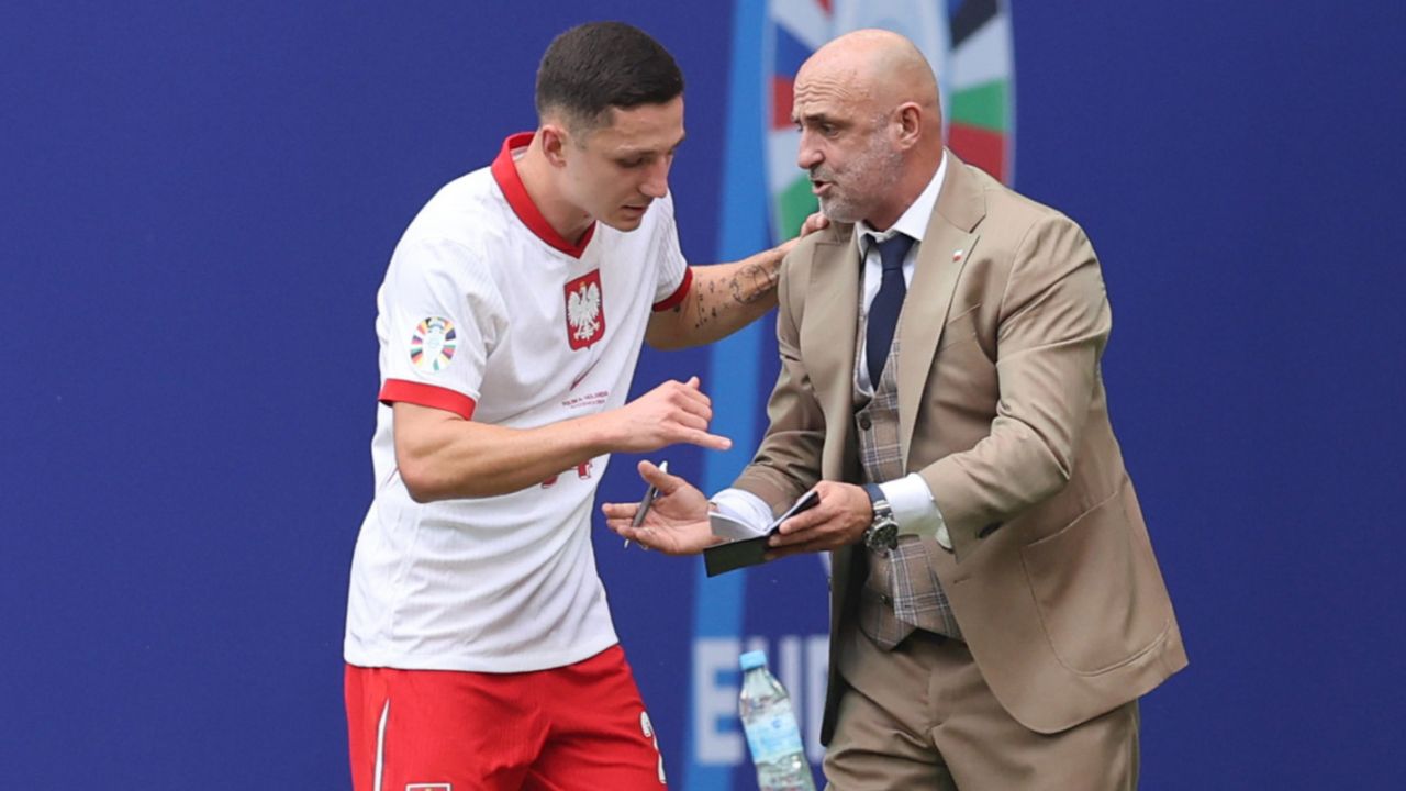 Michał Probierz ogłosił listę powołanych do reprezentacji Polski na mecze z Portugalią oraz Szkocją (fot: Getty)