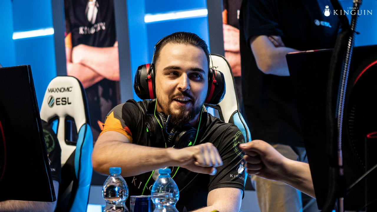 Jacek "minise" Jeziak (fot. facebook/TeamKinguin)