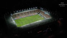 Zagłębie Lubin - Legia Warszawa (fot. TVP)