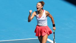 Katarzyna Piter awansowała do ćwierćfinału turnieju w Jiujiang. Polska tenisistka ponownie z sukcesami rywalizuje w parze z Francuzką Kristiną Mladenovic, z którą nie grała od 12 lat (fot. Getty Images)