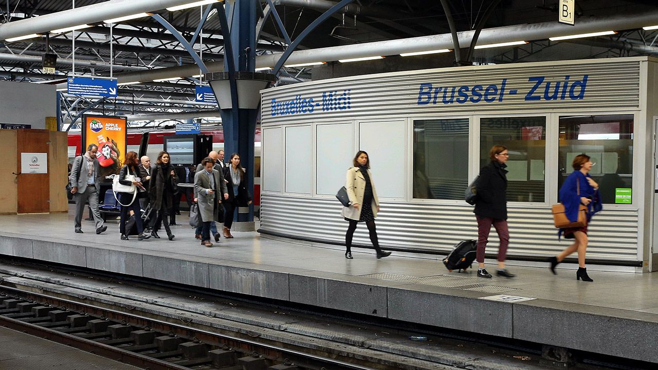 Strajk na kolei w Belgii (FOT. Dursun Aydemir/Anadolu Agency/Getty Images, zdjęcie ilustracyjne)