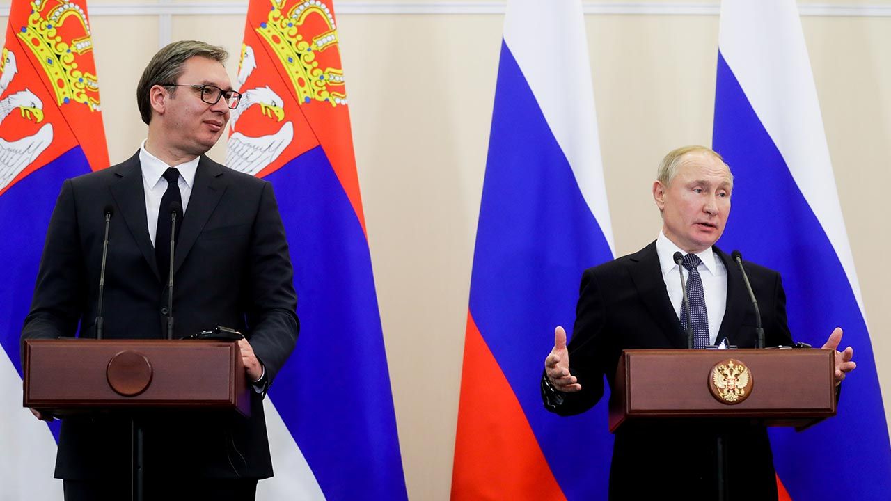 Rosja i Chiny uważają Serbię za swojego głównego sojusznika na Bałkanach (fot. Mikhail Metzel\TASS via Getty Images) Rosja i Chiny uważają Serbię za swojego głównego sojusznika na Bałkanach (fot. Mikhail Metzel\TASS via Getty Images)