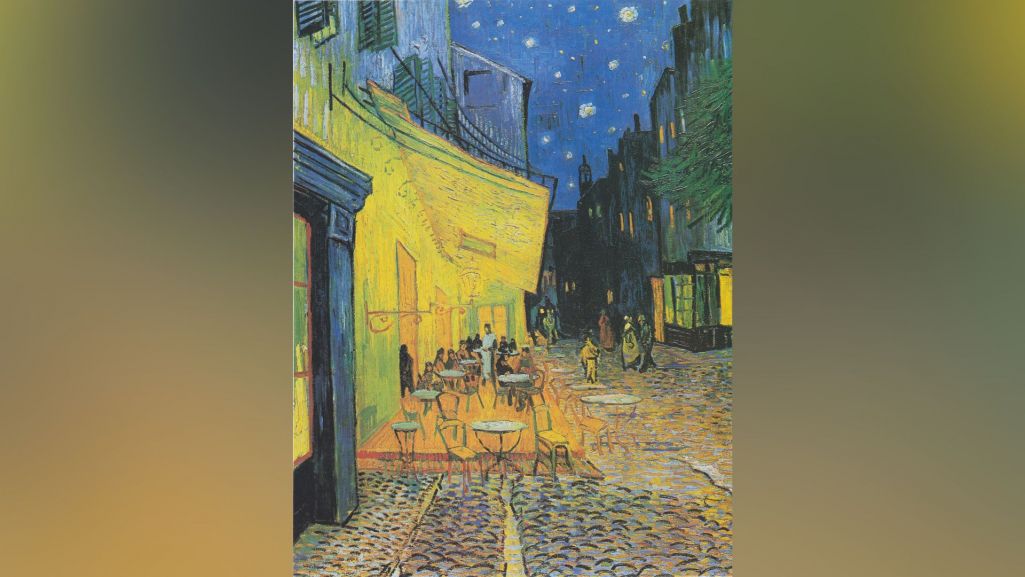 Vincent van Gogh. „Taras kawiarni w nocy” (1888) w Arles. Muzeum Krollera-Mullera. Fot. skopiowane z artbooka/Wikipedia
