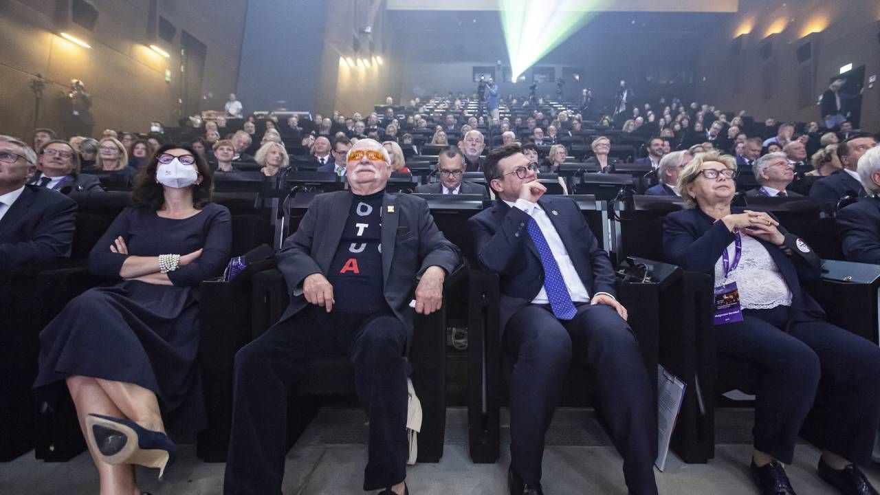 Na gali sędziów obecni byli politycy (fot. PAP/Piotr Wittman) Na gali sędziów obecni byli politycy (fot. PAP/Piotr Wittman)