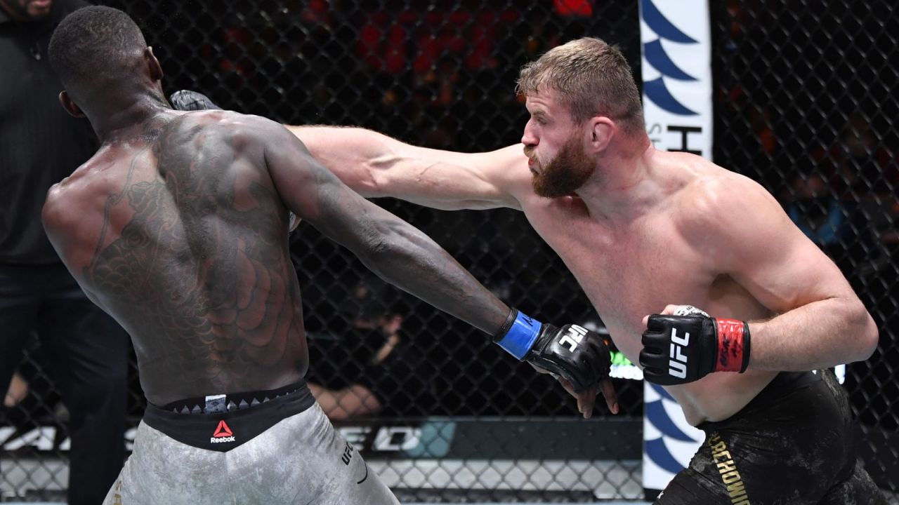 Jan Błachowicz i Israel Adesanya (fot. Getty Images)