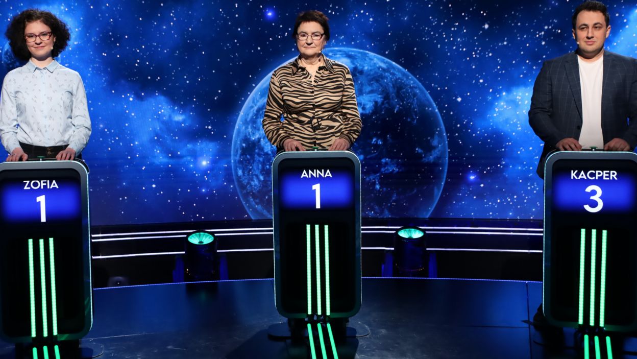 Finaliści 8. odcinka 149. edycji: Zofia Dessoulavy-Śliwińska, Anna Gawlik i Kacper Podgórniak.