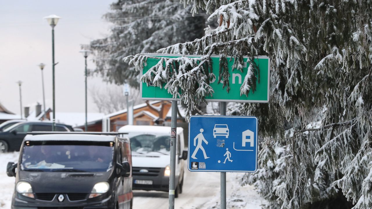 Zimowa aura w Zakopanem (fot. PAP)