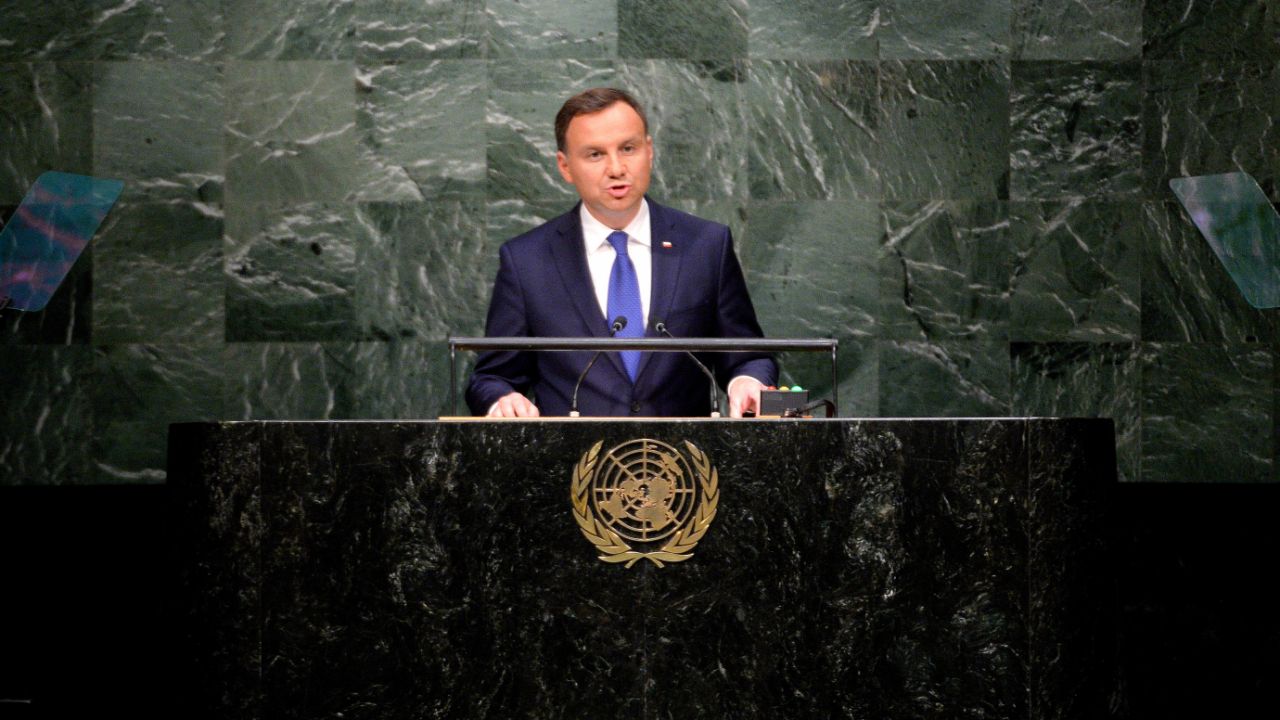 Andrzej Duda w Nowym Jorku (fot. PAP/Jacek Turczyk) Andrzej Duda w Nowym Jorku (fot. PAP/Jacek Turczyk)