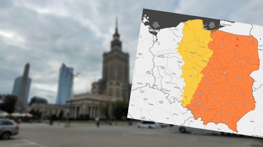 IMGW ostrzega przed burzami z porywami