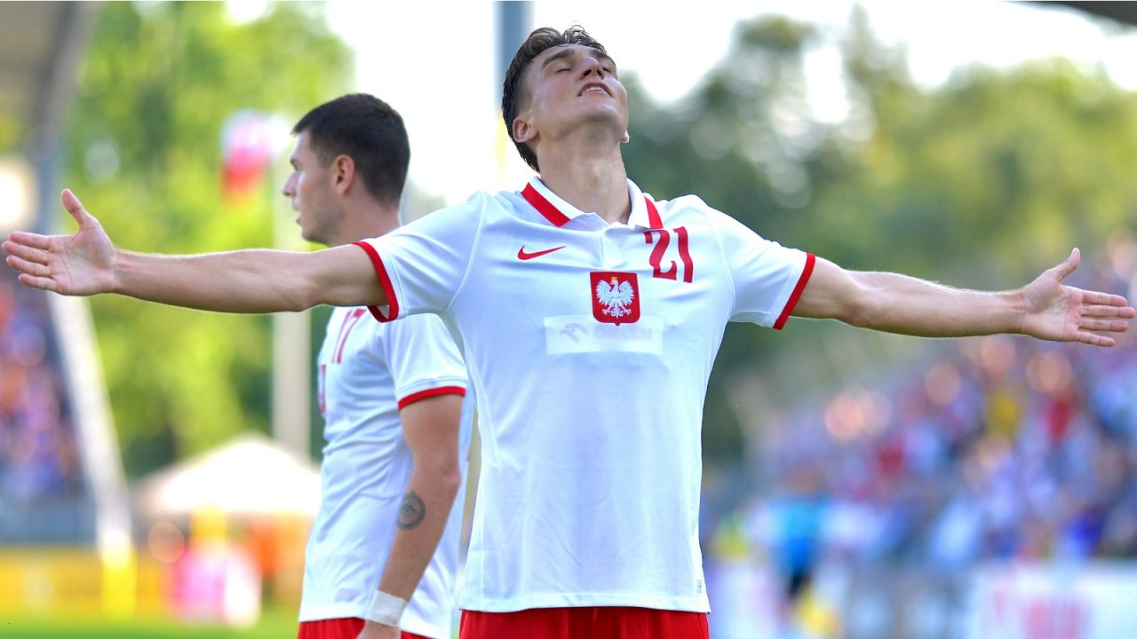 Tomasz Pieńko był kluczowym piłkarzem kadry U20 w ostatnich meczach (fot. PAP)