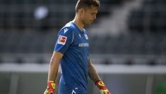 Rafał Gikiewicz (Augsburg)  w rozmowie z Sylwią Dekiert (fot. TVP)