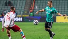 Michał Karbownik w barwach Legii. Wielki talent z nową umową (fot. Getty)
