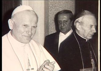 Jan Paweł II i Prymas Stefan Kardynał Wyszyński