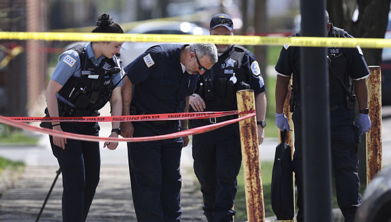 W Chicago zginęło już dziewięć osób, a 28 zostało rannych (fot. Getty Images)