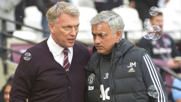 David Moyes i Jose Mourinho (fot. Getty Images)