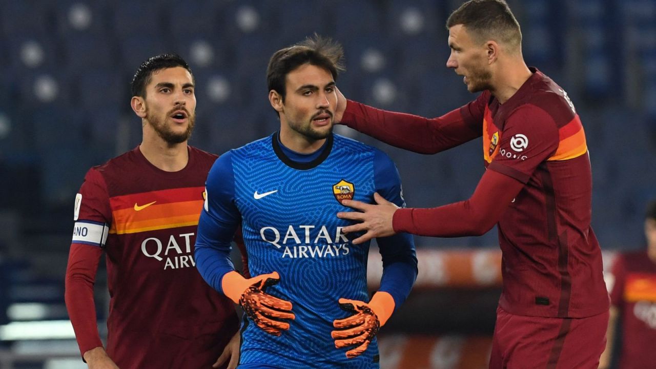 AS Roma odpadła z Pucharu Włoch (fot. Getty Images)