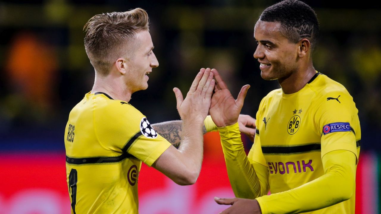 Manuel Akanji z Marco Reusem (Fot. Getty)
